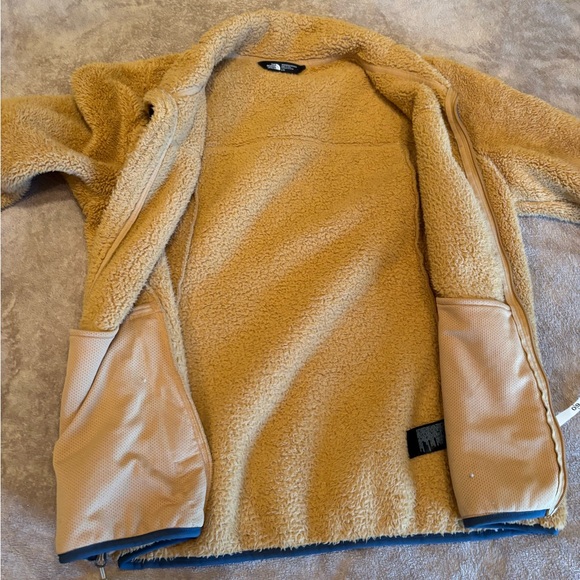 The North face Sherpa Jacket in Biscuit Tan Size L - Picture 8 of 9